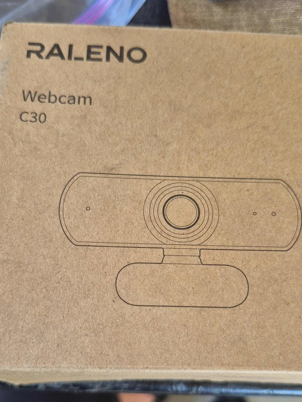Raleno 1080P Webcam Dual Built In Microphone Full HD Video Camera C30
